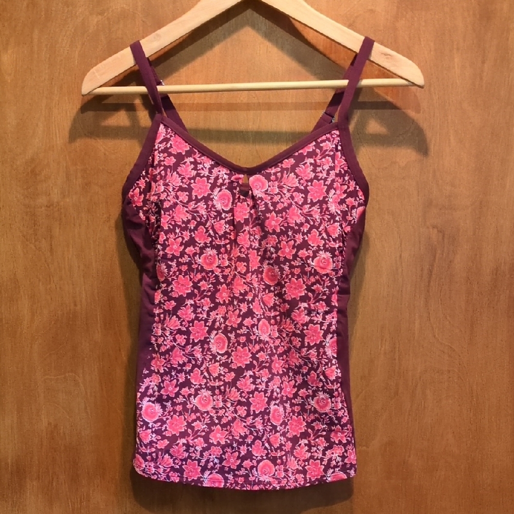L.L. Bean Tankini Top Size 4